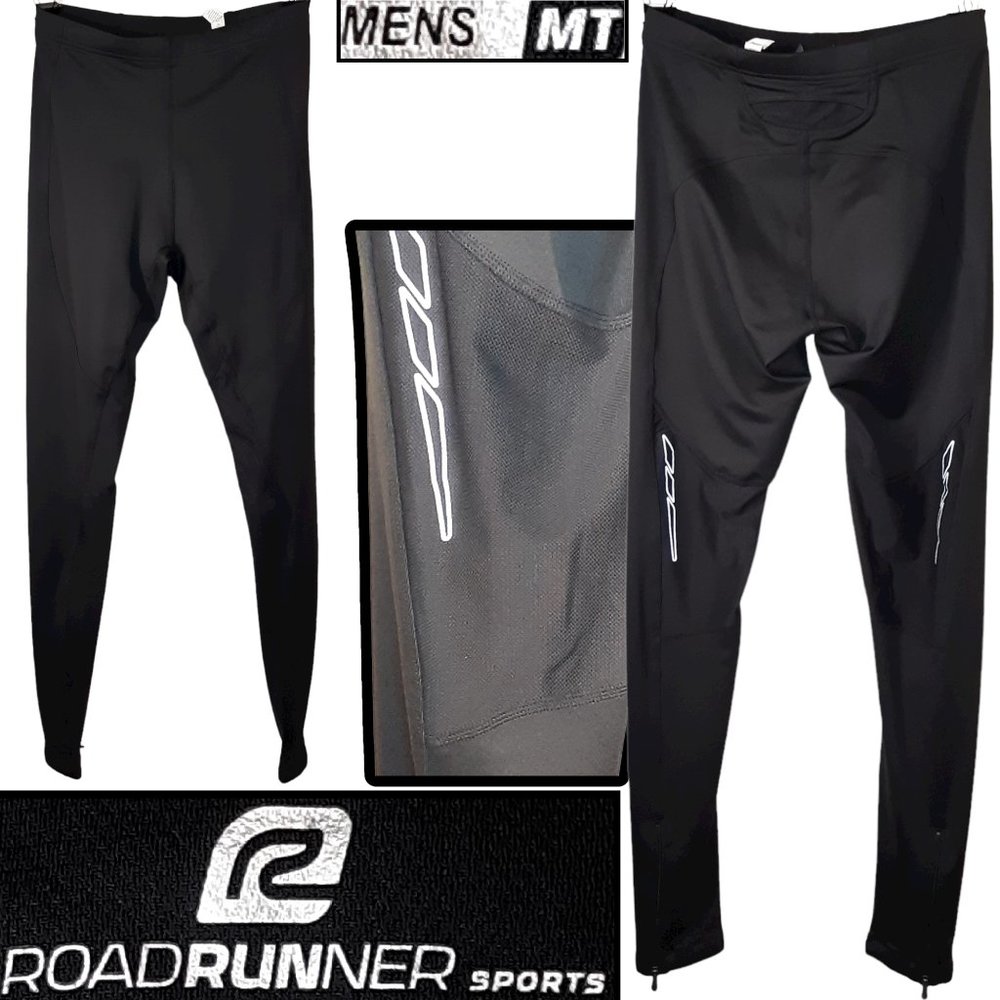 Running tights w/zip ankle